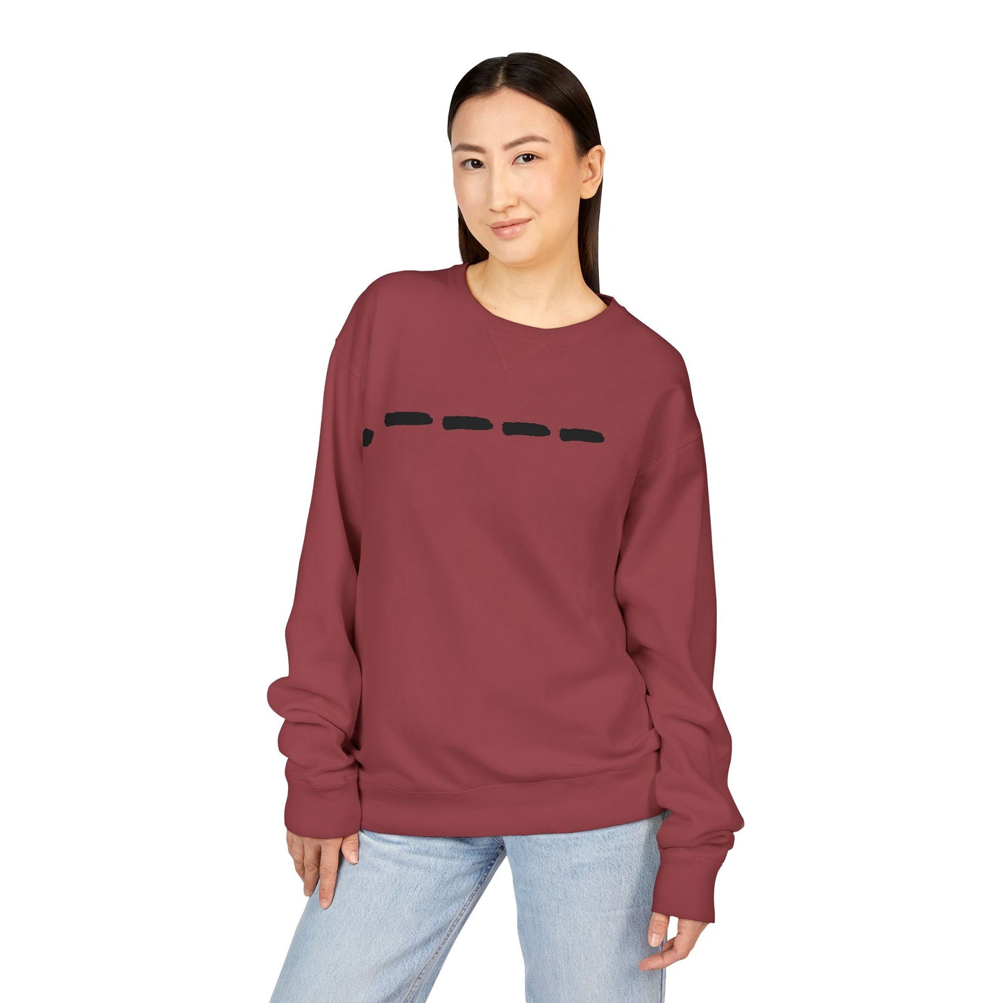 "Morse Kode" Crewneck Sweatshirt