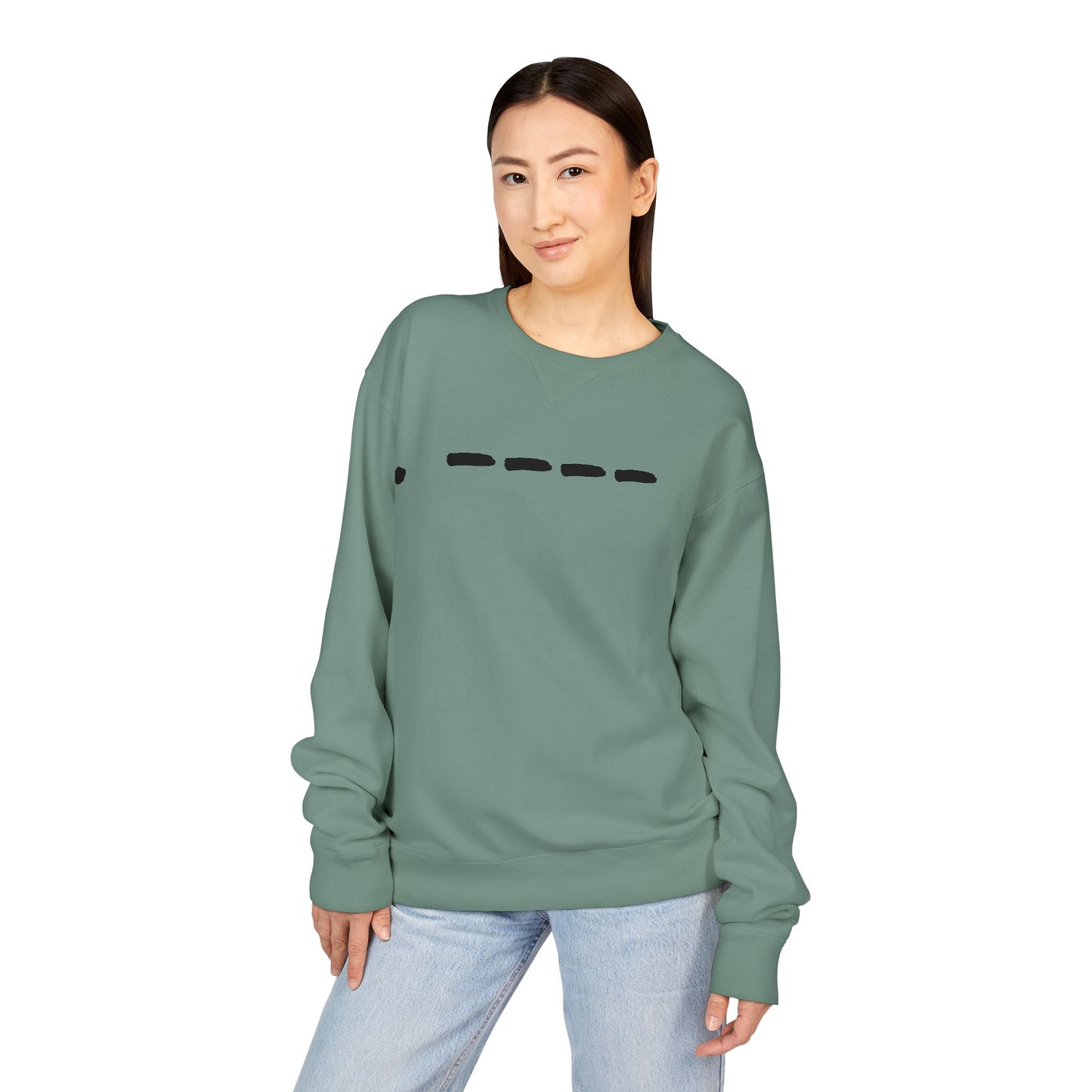 "Morse Kode" Crewneck Sweatshirt
