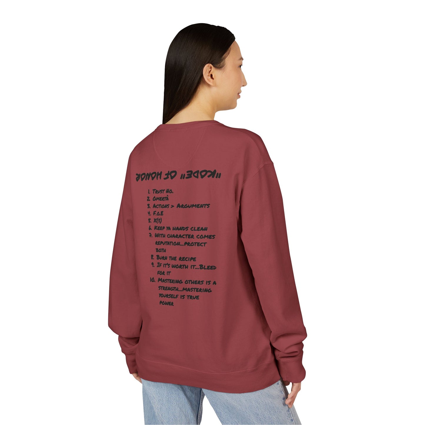 "Morse Kode" Crewneck Sweatshirt