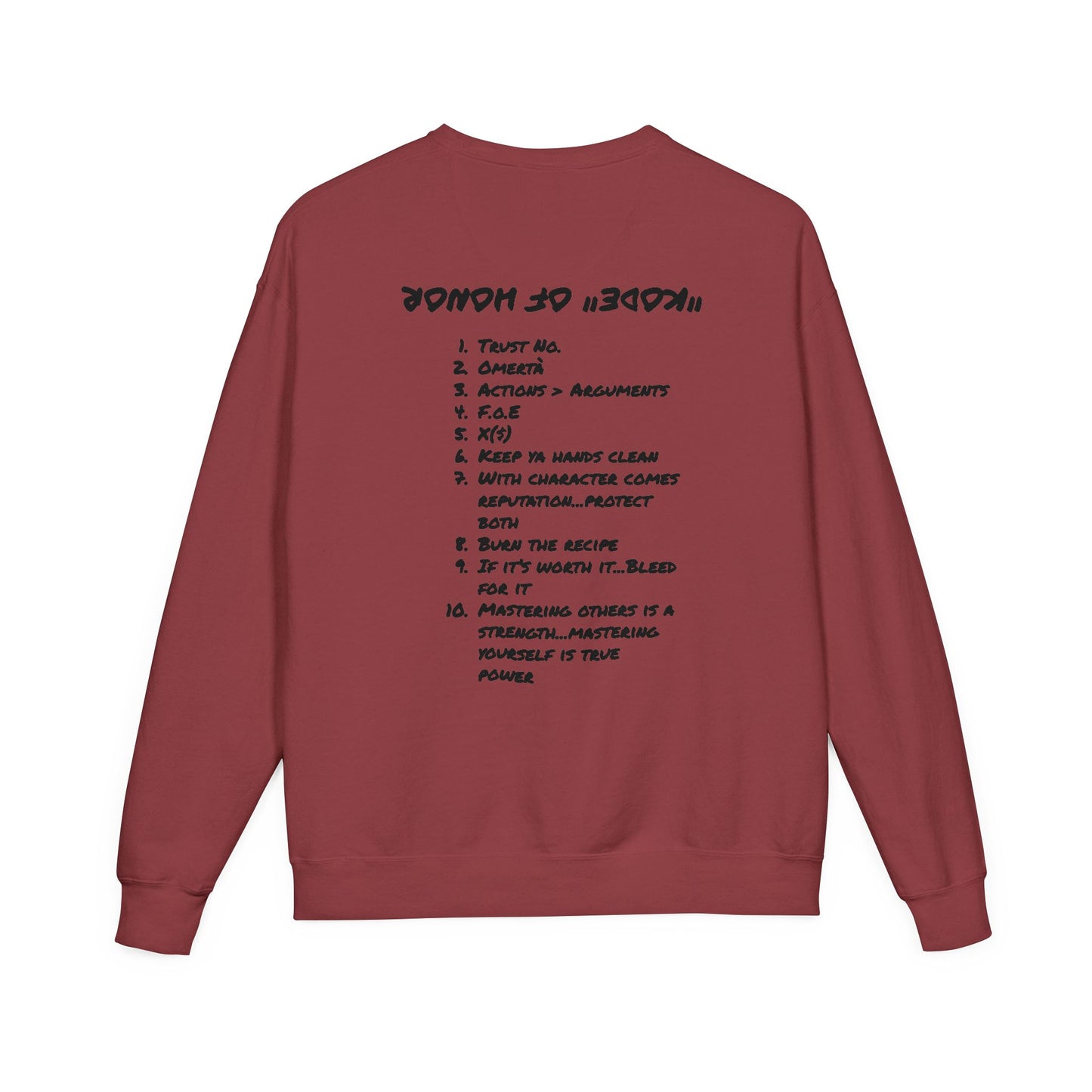 "Morse Kode" Crewneck Sweatshirt
