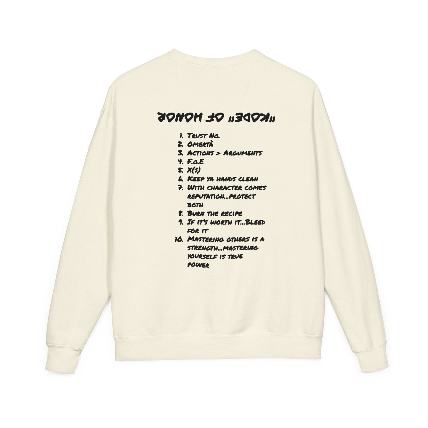 "Morse Kode" Crewneck Sweatshirt