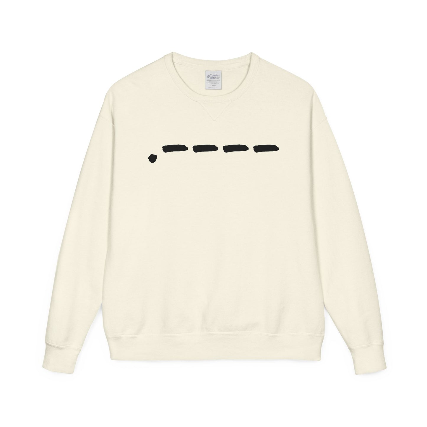 "Morse Kode" Crewneck Sweatshirt