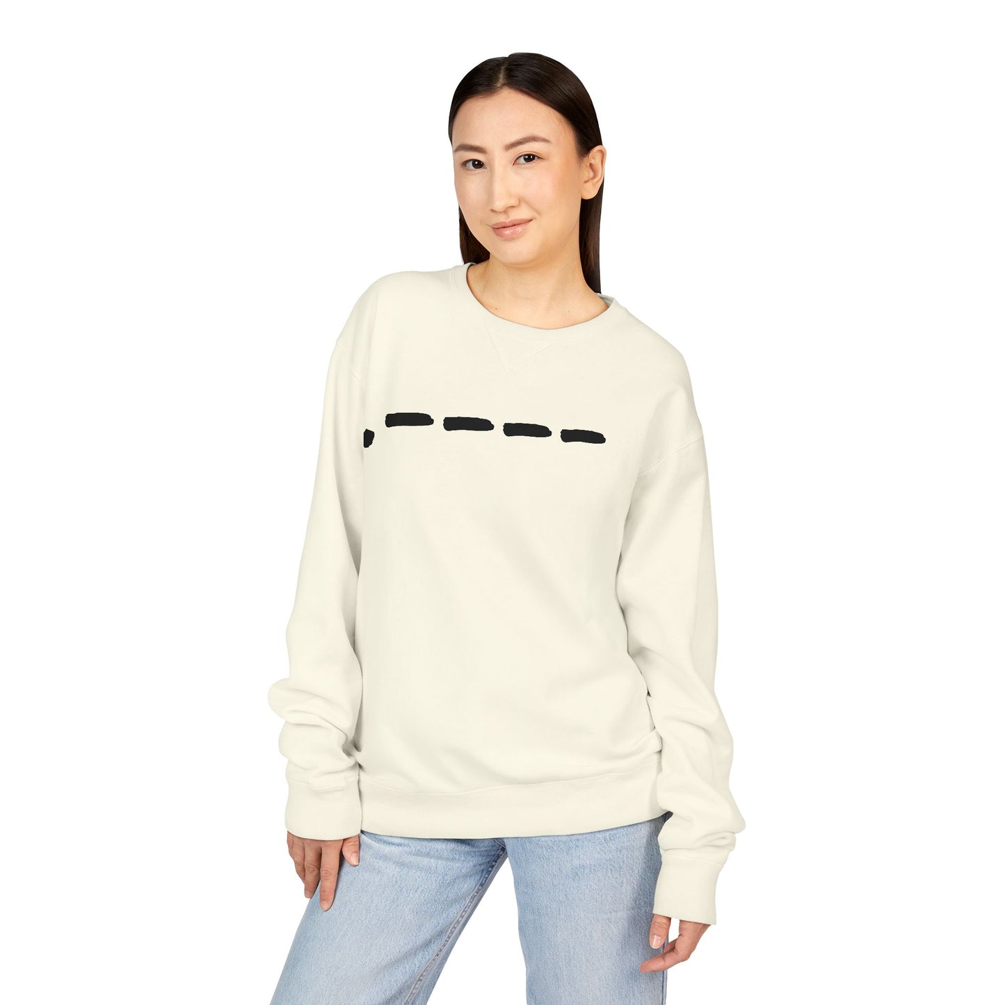 "Morse Kode" Crewneck Sweatshirt