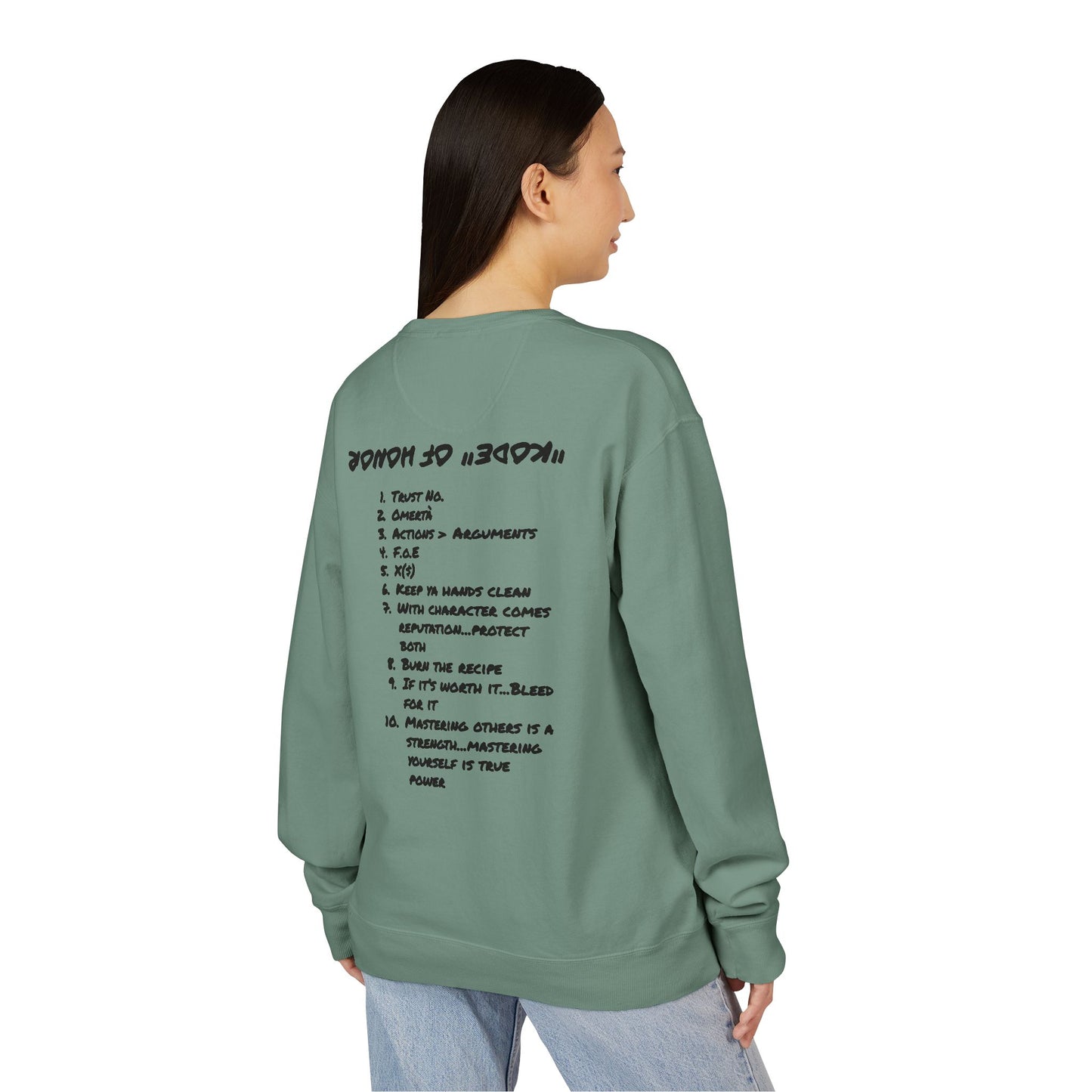 "Morse Kode" Crewneck Sweatshirt