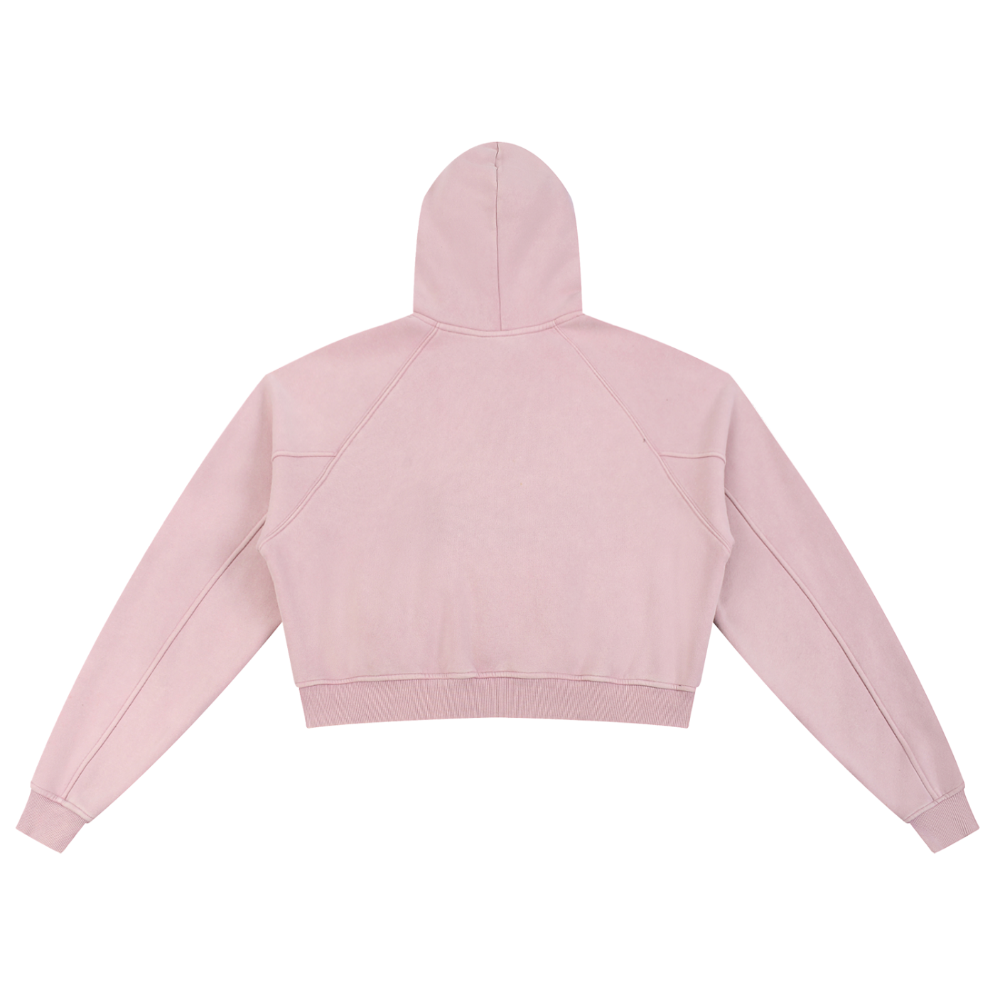 Big Logo - Slightly off Centered Cropped Hoodie