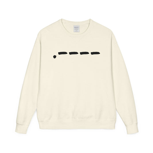 "Morse Kode" Crewneck Sweatshirt