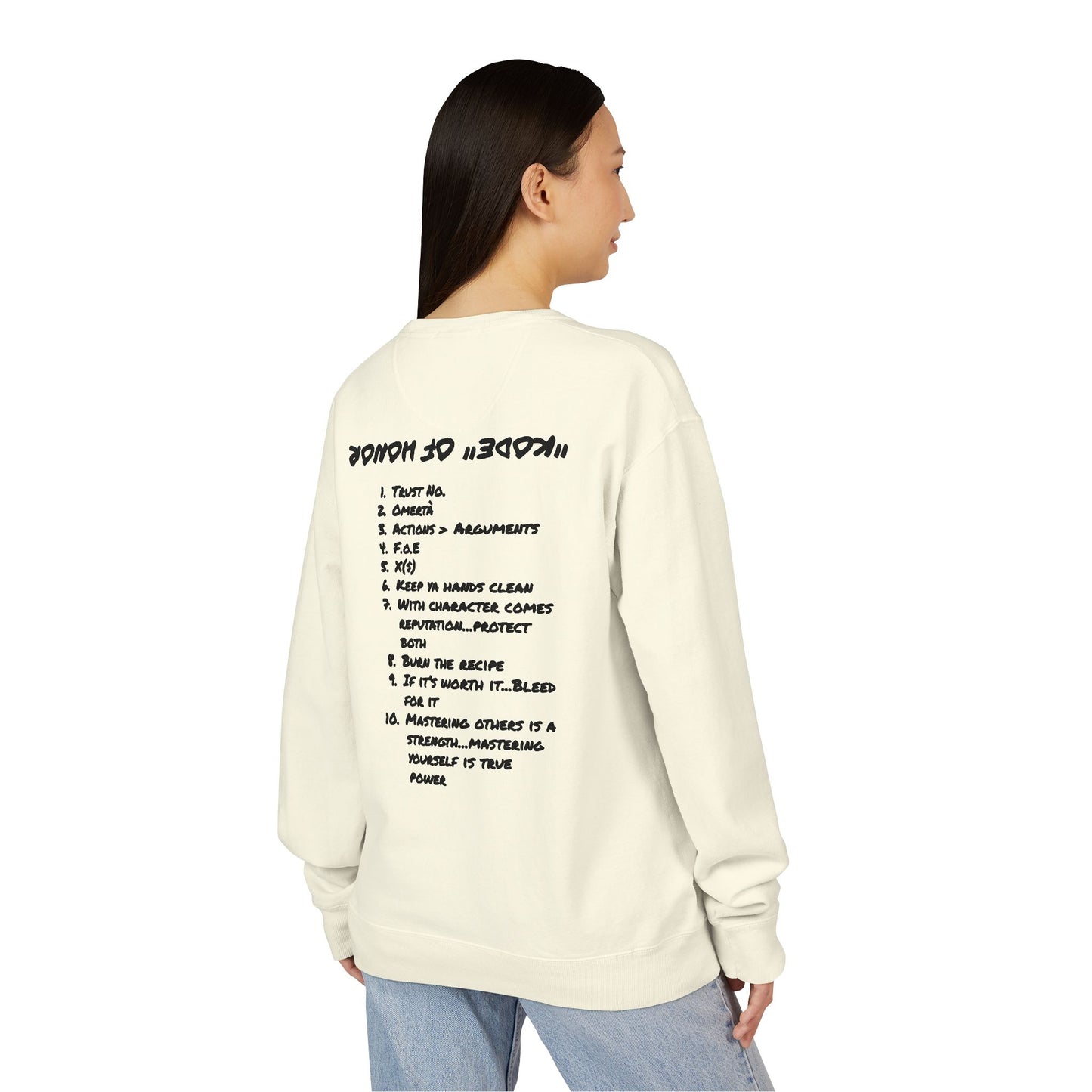 "Morse Kode" Crewneck Sweatshirt